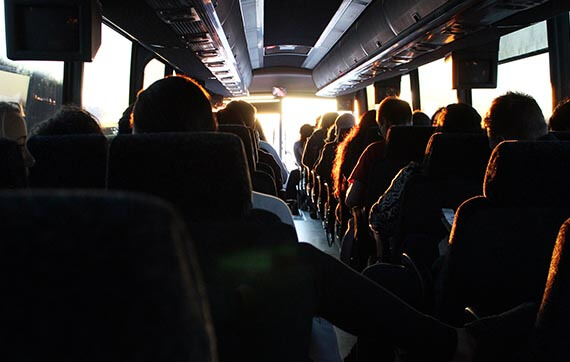 56 passenger seat bus