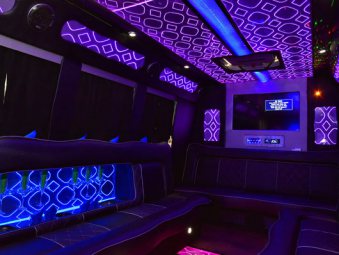 Led lights and leather seats